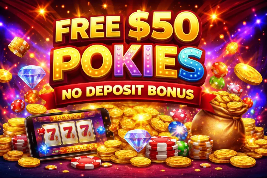 Free 50 Pokies No Deposit Australia