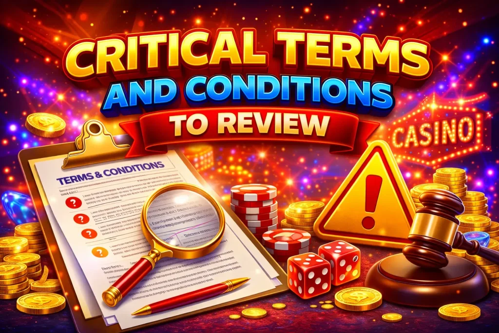 Critical Terms And Conditions To Review