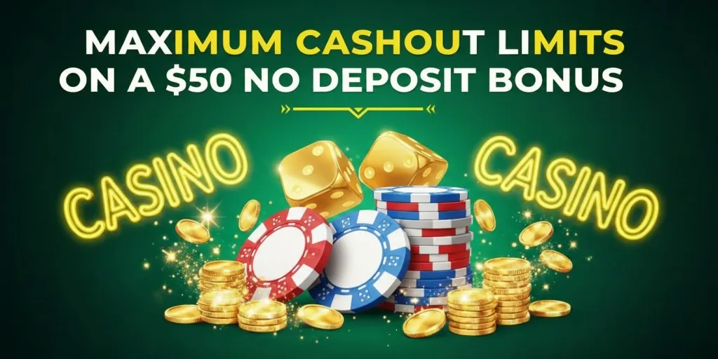 Maximum Cashout Limits On $50 No Deposit Bonuses